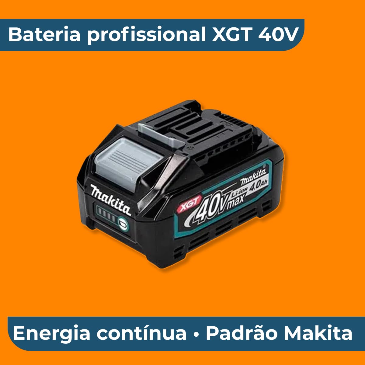 Makita XGT電動ケトル オリーブ KT001ZO +BL4040 4Ah MAKITA Bat 40V max 4Ah BL4040 XGT – 40V 4.0Ah Sistema XGT Alta